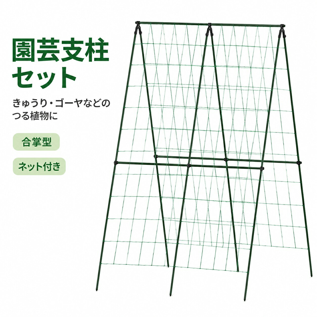 楽天市場】きゅうり 支柱セット（花・ガーデン・DIY）の通販
