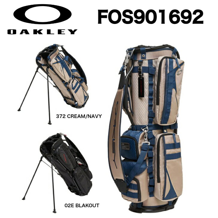 OAKLEY オークリー ICON GOLF BAG 24 (FOS901692 / 02E・372) アイコン ゴルフバッグ キャディバッグ スタンド ゴルフ スポーツ スポーツバッグ メンズ 9.5型 軽量 おしゃれ 新作 ネームプレート