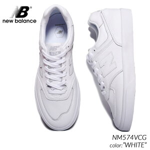 日本未発売 NEW BALANCE NUMERIC NM574VCG "WHITE" ニューバランス ヌメリック スニーカー ( 海外限定 白 ホワイト メンズ )