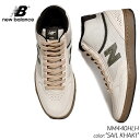 【G.Wスペシャルクーポン配布中 】日本未発売 NEW BALANCE NUMERIC NM440HLH SAIL KHAKI ニューバランス ヌメリック ハイカット スニーカー ( 海外限定 白 緑 )