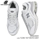 【お買い物マラソン限定クーポン配布中!!】NEW BALANCE M2002RXM "GORE-TEX" WHITE GRAY ニューバランス ゴアテックス スニーカー ( 白..