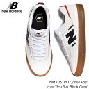 海外限定 NEW BALANCE NUMERIC NM306TPO "Jamie Foy" Sea Salt Black Gum ニューバランス ヌメリック スニーカー ( 日本未発売 白 緑 nb グリーン グレー ガムソール スケート メンズ )