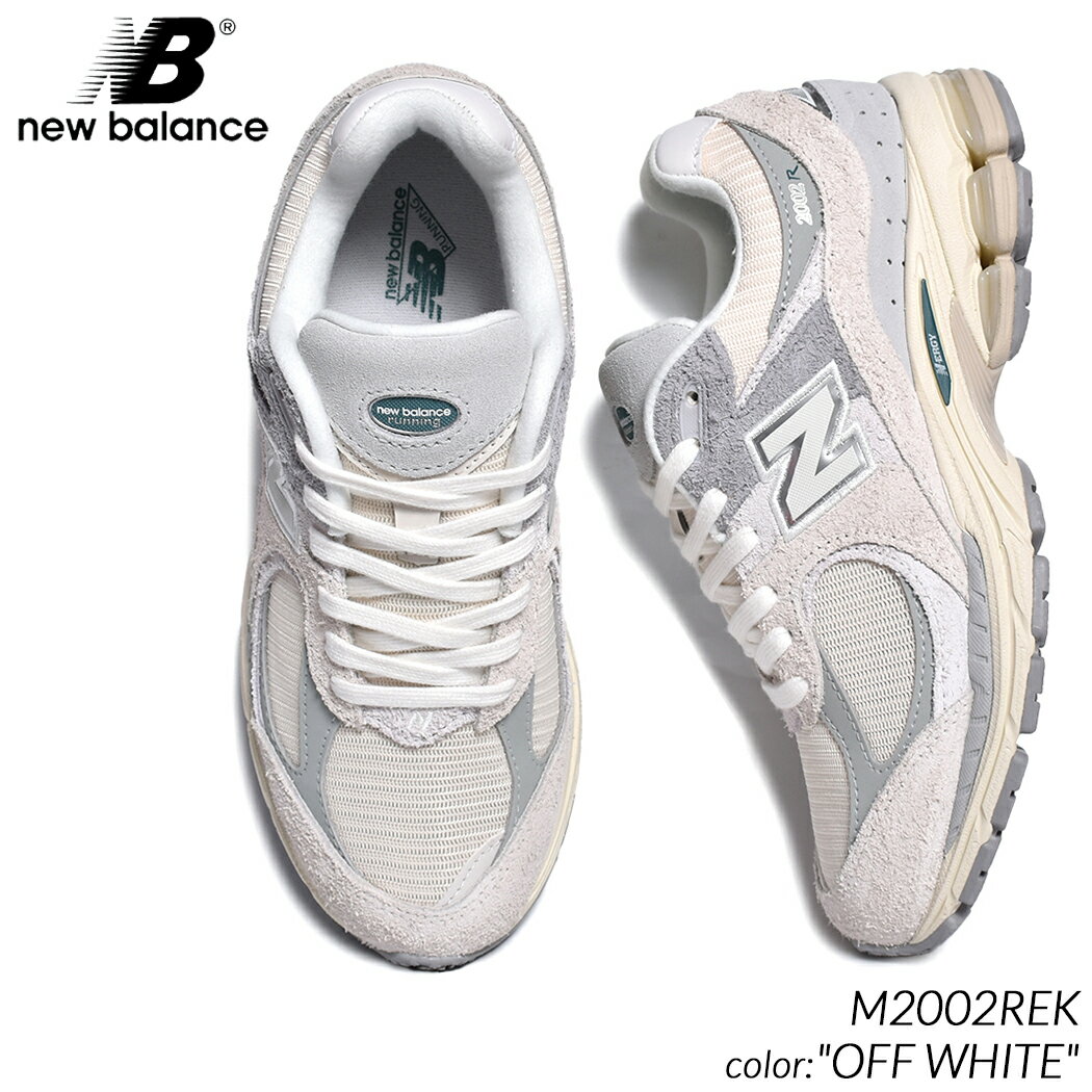 ニューバランス レザースニーカー メンズ NEW BALANCE M2002REK "OFF WHITE" ニューバランス スニーカー ( 白 ホワイト ベージュ レザー スエード オールホワイト ランニング 1906 860 メンズ レディース ウィメンズ )