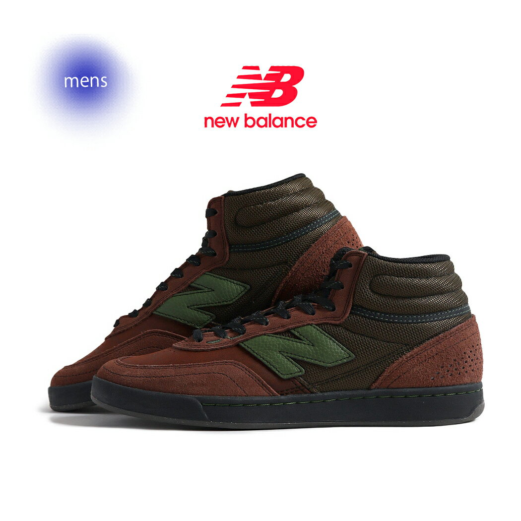 【最大5,000円offクーポン！】海外限定 NEW BALANCE ニューバランス ヌメリック 440 V2 スニーカー NM440HY2 RICH OAK BLACK ( 日本未発売 ブラウン ブラック 黒 メンズ スケートシューズ SKATE ローテク )