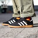 【G.Wスペシャルクーポン配布中 】adidas SB BUSENITZ BLACK × GUM アディダス ブセニツ スニーカー ( 黒 ブラック ガムソール メンズ G48060 )