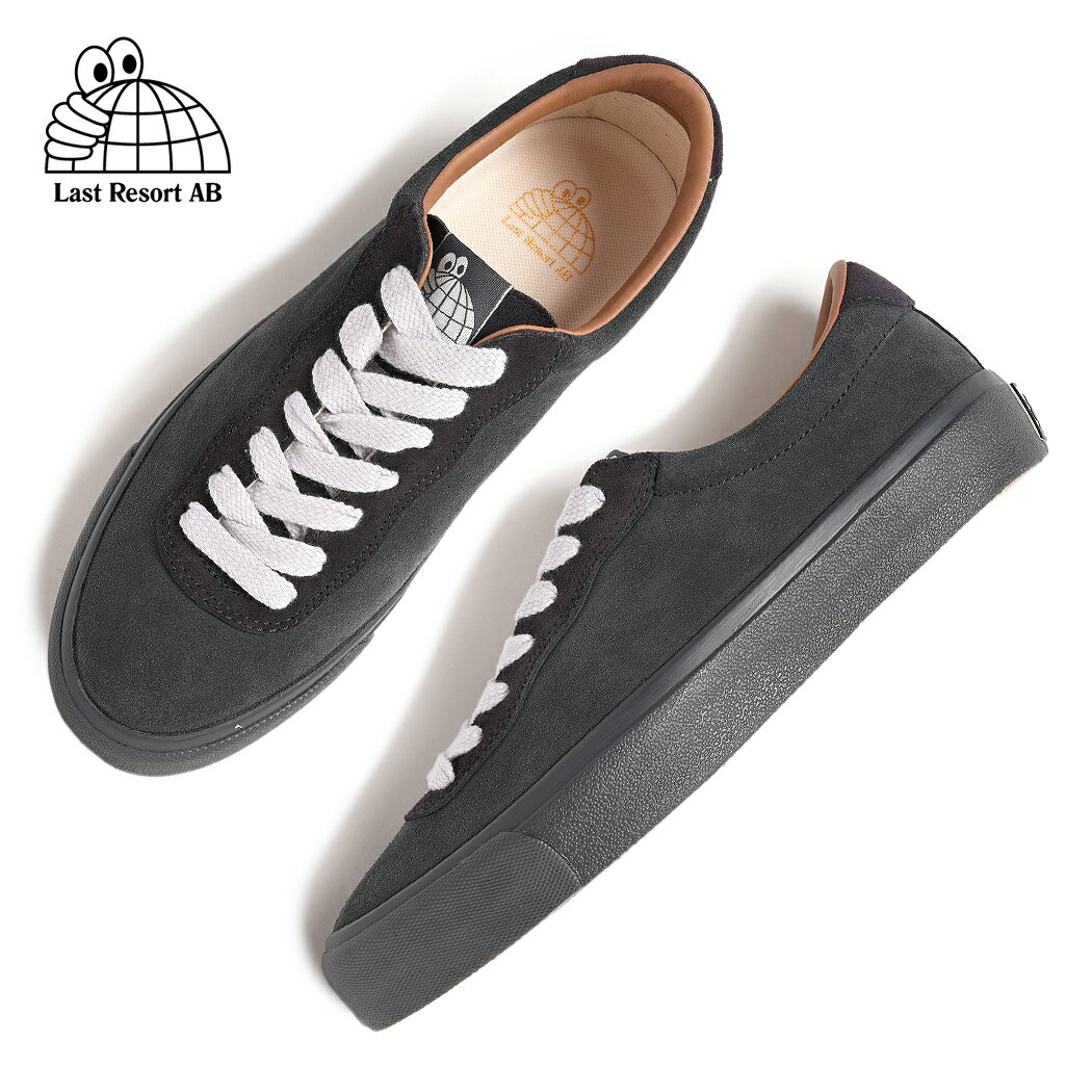 LAST RESORT AB ラストリゾート VM001 LO SUEDE スニーカー GRAPE MAGNET/BLACK ( ブラック 黒 スエード メンズ VM001GMB )