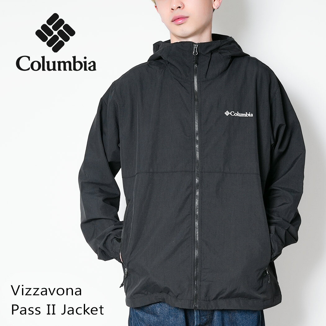 樂天商城 - 【15時までのご注文で即日発送！！】Columbia コロンビア ヴィザヴォナパス ナイロン ジャケット Vizzavona Pass II Jacket BLACK ( ブラック 黒 アウター 防寒 アウトドア メンズ XE9226-010 )