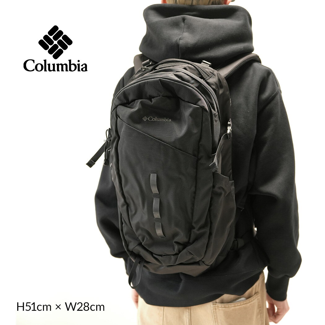 【最大5000円OFFクーポン配布中！！】Columbia コロンビア バックパック リュック バッグ Pepper Rock Advance 27L ペッパー ロック アドバンス BACK PACK BLACK ( 鞄 メンズ レディース PU8789 )