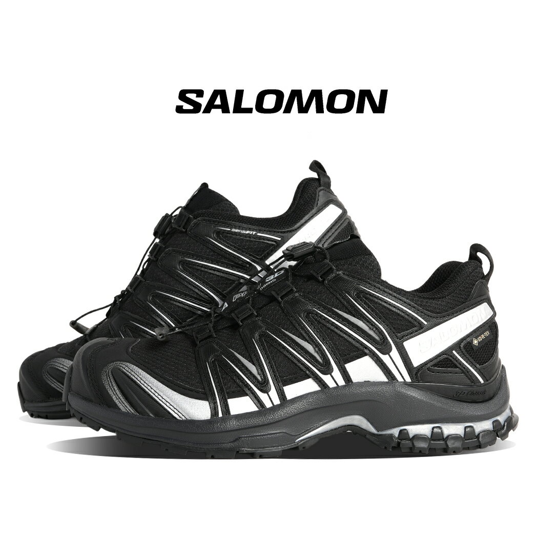 樂天商城 - 【お買い物マラソン限定クーポン配布中!!】SALOMON サロモンXA PRO 3D GTX GORE-TEX エックスエー プロ ゴアテックス スニーカー BLACK FTW SILVER ( 黒 シルバー 防水 防滴 メンズ レディース L49214300 )