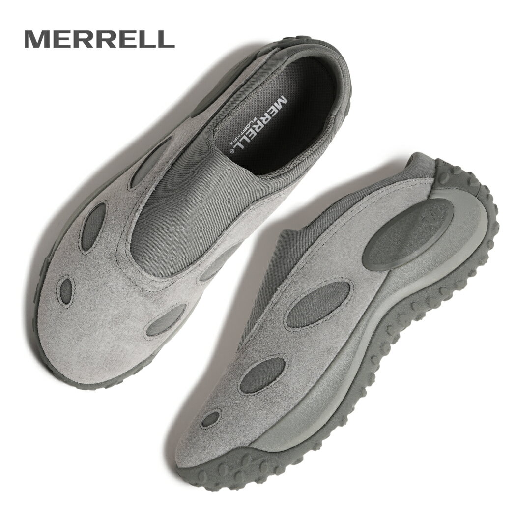 樂天商城 - 【15時までのご注文で即日発送！！】MERRELL メレル M JUNGLE TREK MULE メンズ ジャングル トレック ミュール サンダル スニーカー RIDGEWAY ( グレー 灰色 スエード JUNGLE MOC 脱ぎやすい 履きやすい レディース J00003379 )