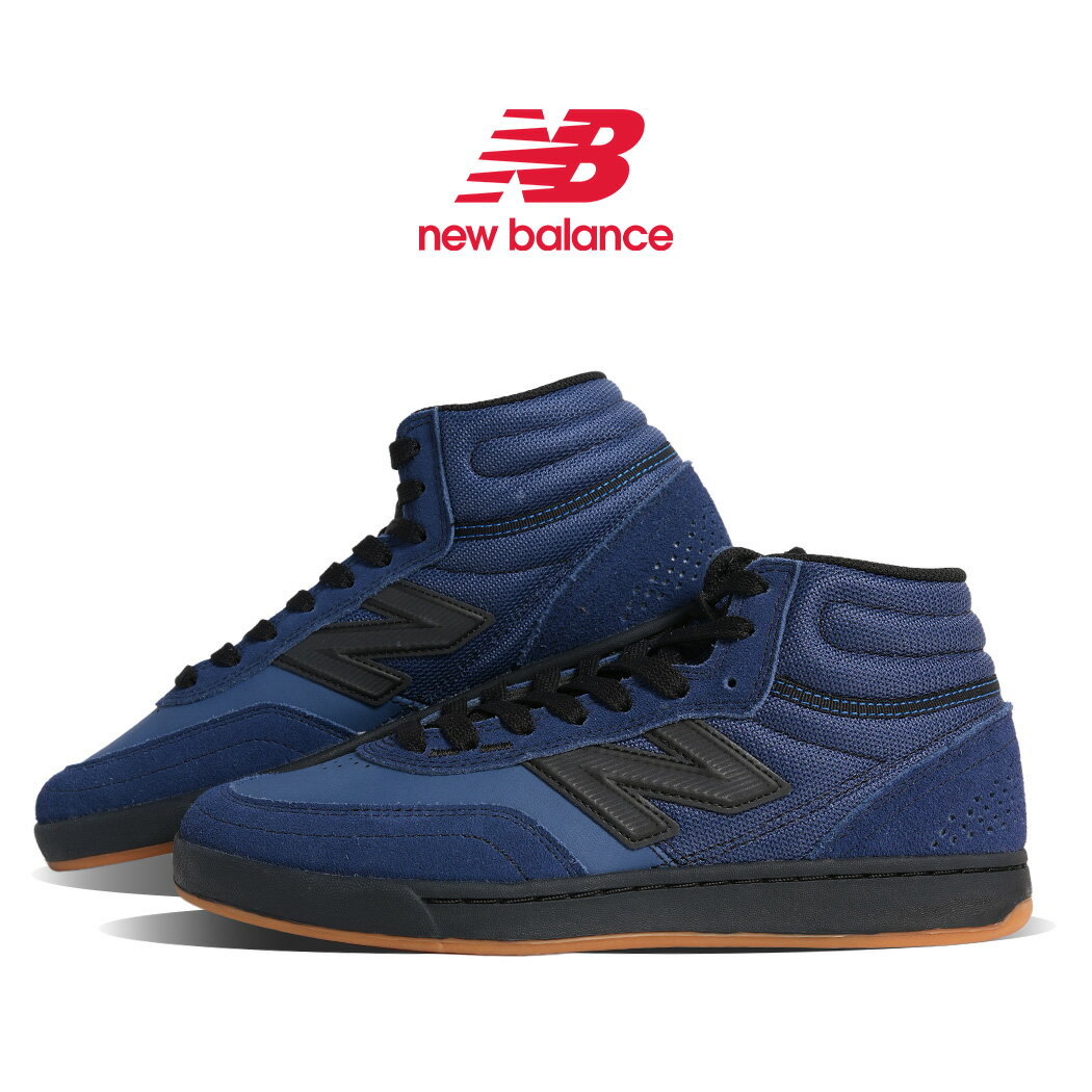 樂天商城 - 【お買い物マラソン限定クーポン配布中!!】NEW BALANCE ニューバランス ヌメリック 440 スニーカー NUMERIC UN440HNN VINTAGE INDIGO WITH BLACK ( ネイビー ブルー 青 スケート SKATE )