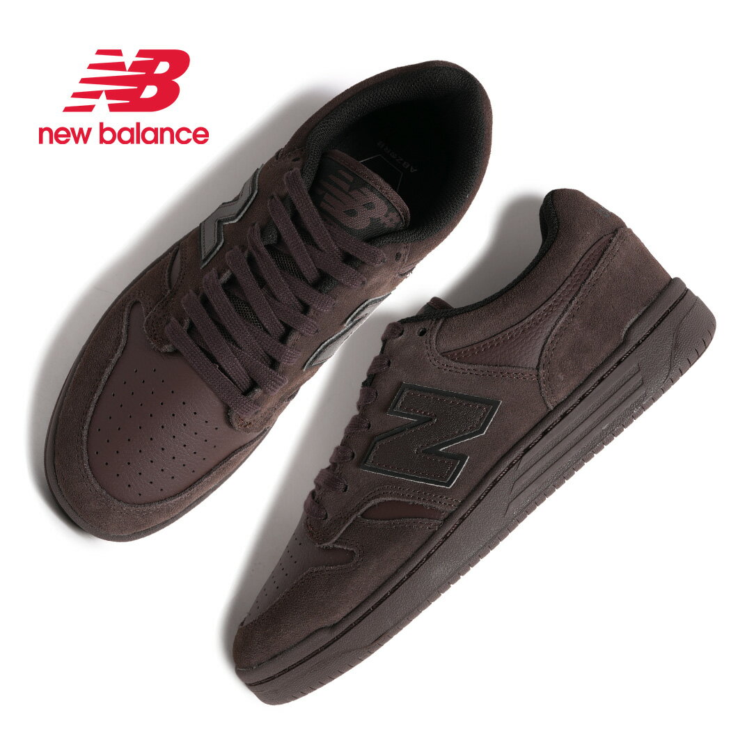 【15時までのご注文で即日発送！！】NEW BALANCE ニューバランス ヌメリック 480 スニーカー NUMERIC UN480CHC CHOCOLATE BROWN ( ブラウン 茶色 ブラック 黒 スケート SKATE )