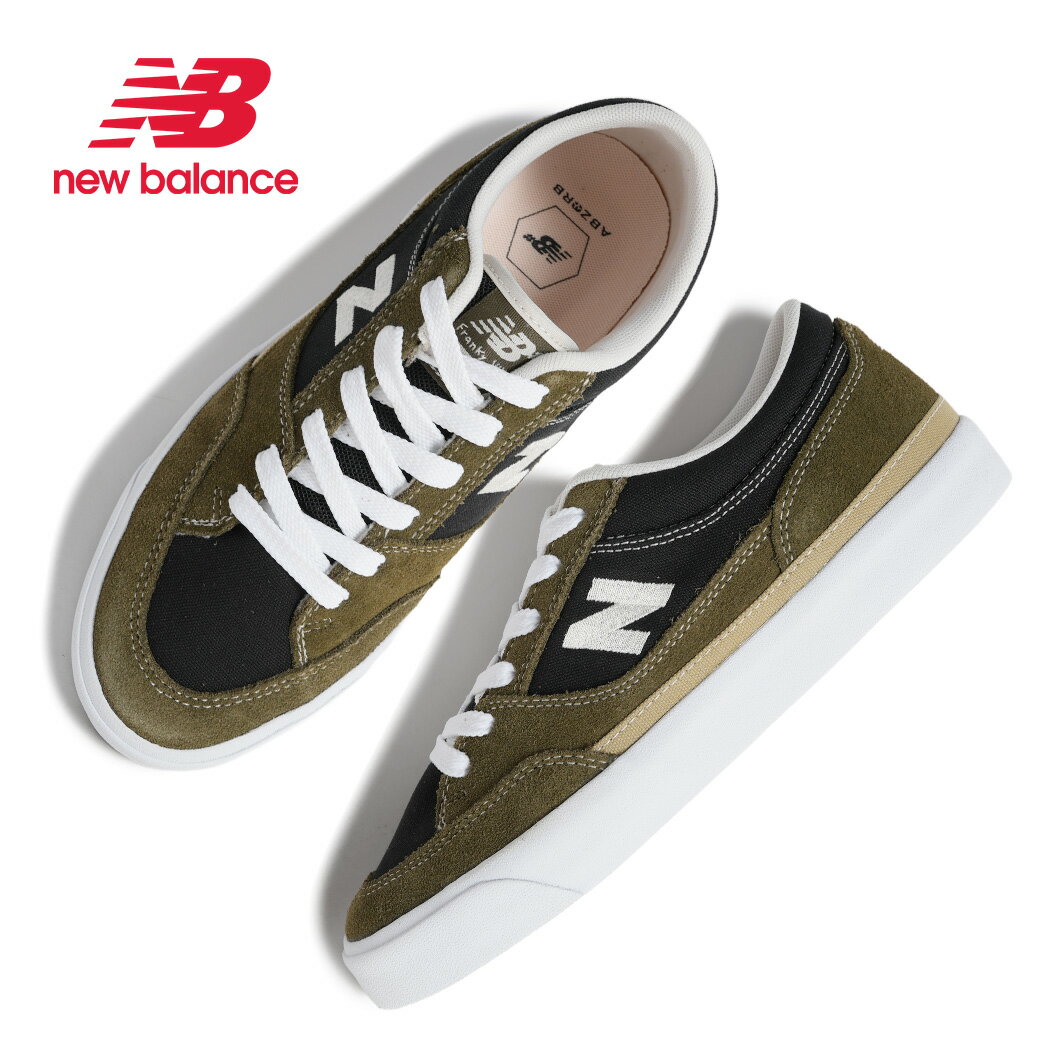 樂天商城 - 【15時までのご注文で即日発送！！】NEW BALANCE ニューバランス ヌメリック 417 スニーカー NUMERIC Franky Villani NM417LBN WOODLAND ( カーキ 黒 メンズ スケート SKATE )