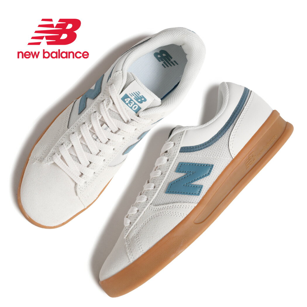 樂天商城 - 【15時までのご注文で即日発送！！】NEW BALANCE ニューバランス ヌメリック 430 スニーカー NUMERIC UN430RUP SEA SALT WITH SALT WALTER ( 白 緑 メンズ スケート SKATE )