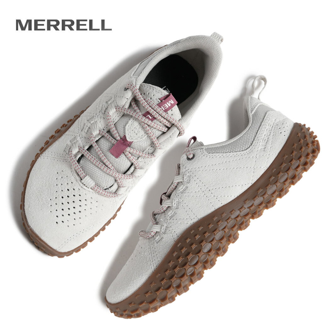 【15時までのご注文で即日発送！！】MERRELL メレル W WRAPT ウィメンズ ラプト スニーカー BIRCH ( 白 ホワイト ベージュ ベアフットシューズ ハイキング アウトドア レディース 裸足感覚 J036004 )
