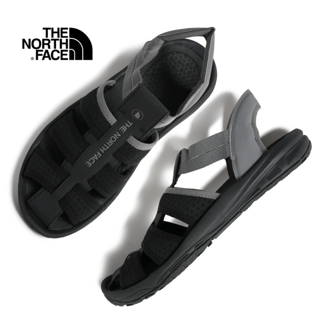 【お買い物マラソン限定クーポン配布中！！】THE NORTH FACE ザ ノースフェイス STRATUM GLIDE ストレイタム グライド サンダル TNF BLACK SMOKED PEARL ( ブラック 黒 メンズ NF52550KS )