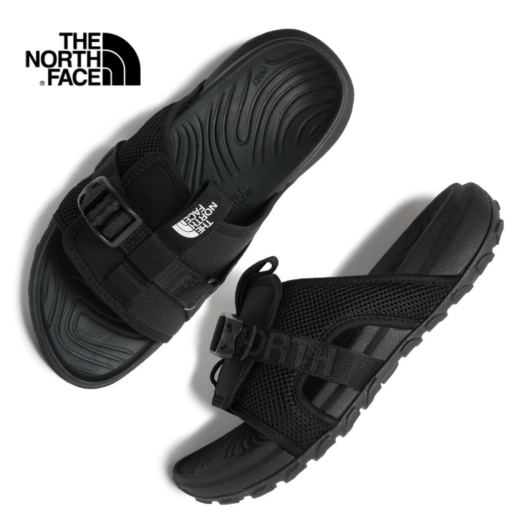 樂天商城 - 【15時までのご注文で即日発送！！】THE NORTH FACE ザ ノースフェイス EXPLORE CAMP SLIDE エクスプローラー キャンプ スライド サンダル SANDAL TNF BLACK ( ブラック 黒 メンズ アウトドア レジャー NF02452KK )