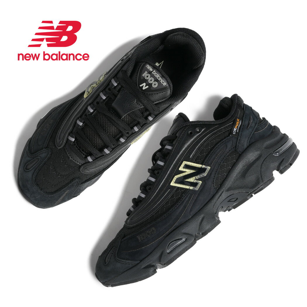 樂天商城 - 【お買い物マラソン限定クーポン配布中!!】NEW BALANCE ニューバランス 1000 スニーカー M1000BBV CORDURA PACK BLACK ( ブラック 黒 コーデュラ メッシュ メンズ レディース ウィメンズ 2002 9060 )