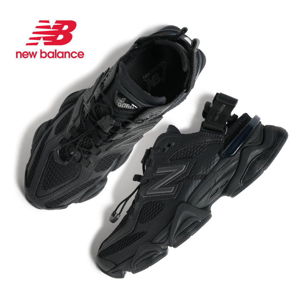 【15時までのご注文で即日発送！！】NEW BALANCE ニューバランス 9060 Summer サマー サンダル スニーカー U90604SC BLACK SANDAL ( ミュール ドローコード ストラップ メンズ レディース 2002 1906 )（楽天・PRECIOUS PLACE）