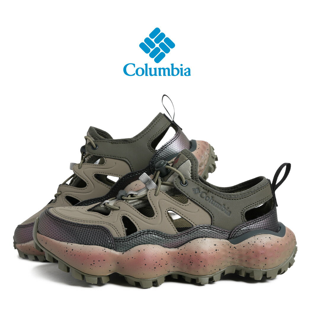 【最大5,000円offクーポン配布中！！】Columbia コロンビア スライブ リバイブ シャンダル サンダル THRIVE REVIVE SHANDAL SANDAL STONE GREEN DARK MOSS スニサン 水陸両用 レジャー アウトドア 旅行 レディース ウィメンズ YL7787-397