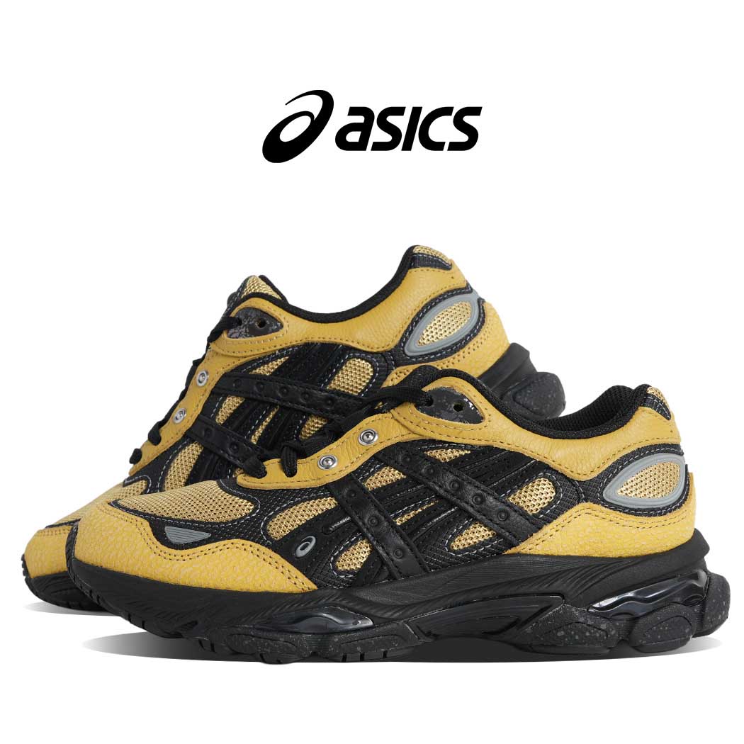 【最大5,000円offクーポン配布中！！】asics × HAL STUDIOS アシックス ハルスタジオ GEL-NYC 2.0 SSHS ゲル ニューヨーク スニーカー SULPHUR BLACK HSDT ( メンズ レディース 1203A896-750 )