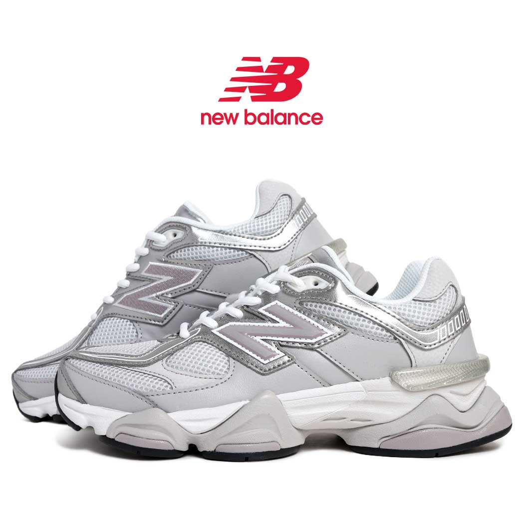 Rakuten - 【15時までのご注文で即日発送！！】NEW BALANCE ニューバランス 9060 スニーカー U90606MU SILVER GRAY ( シルバー グレー NB 90/60 2002 1906 メッシュ メンズ レディース )