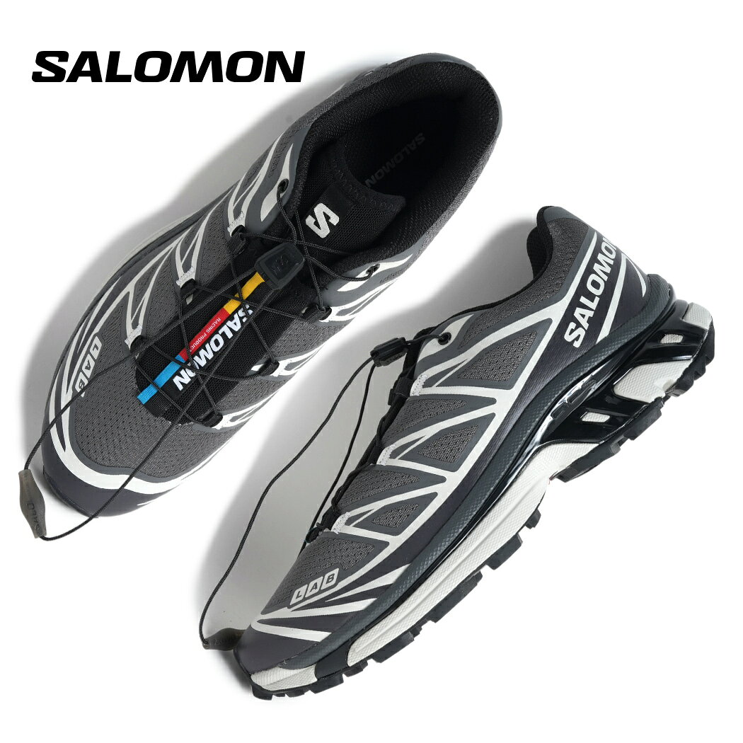 SALOMON サロモン XT-6 スニーカー BLACK ASPHALT ( ブラック 黒 グレー メンズ レディース ウィメンズ トレイル L47989500 )