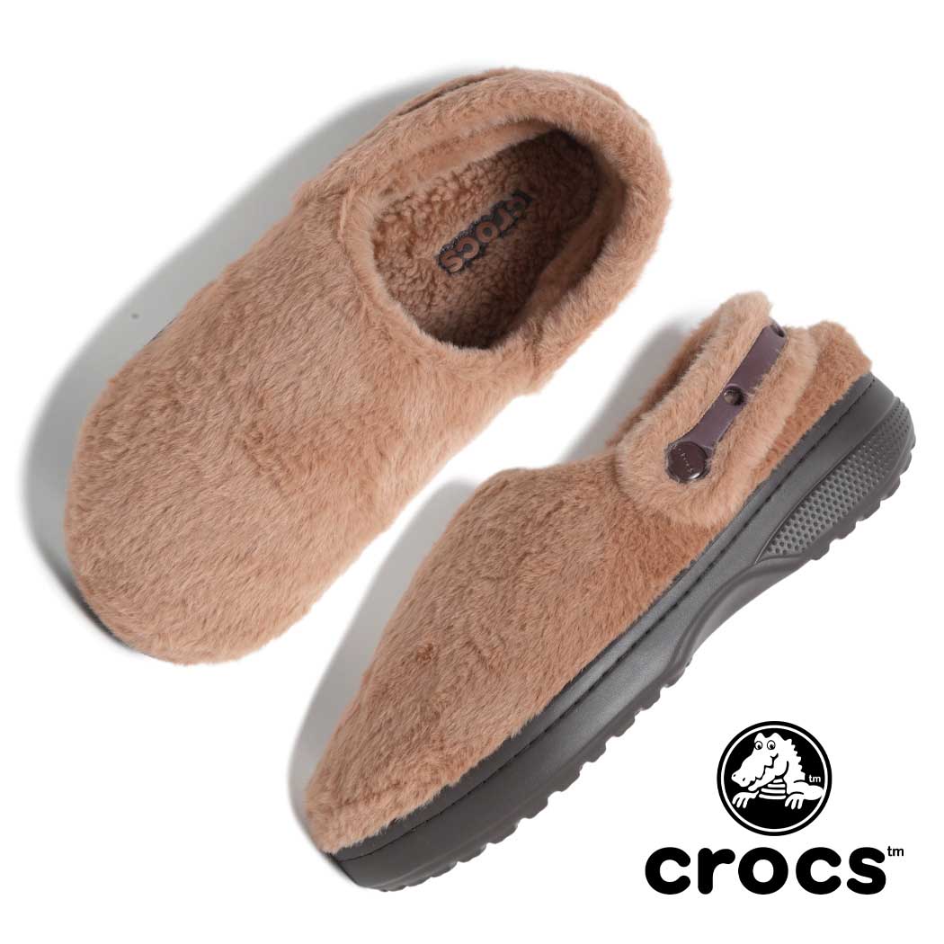 Crocs ファー付きブーツ ブラウン レディース 楽天市場】クロックス ファー付きの通販