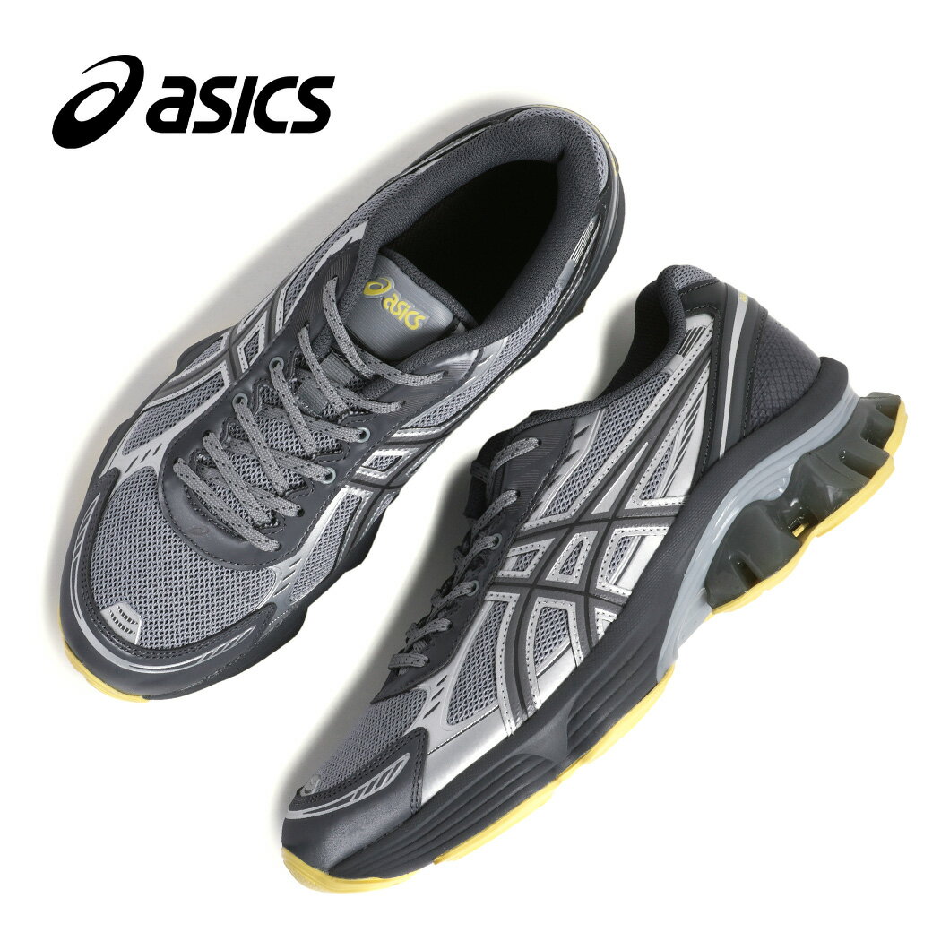 【お買い物マラソン限定クーポン配布中！！】asics アシックス GEL-KINETIC FLUENT ゲル キネティック フルーエント スニーカー GRAVEL/CARBON ( グレー ランニングシューズ 1203A591-027 )