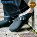 【G.Wスペシャルクーポン配布中!!】BIRKENSTOCK BOSTON Oiled Leather ( REGULAR FIT ) BLACK ビルケンシュトック ボストン ( オイルレザー メンズ レディース ウィメンズ サンダル クロッグ サボ sandal mule 黒 ブラック 59461 )