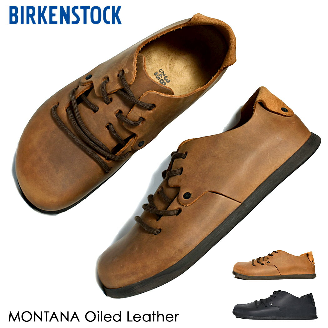 BIRKENSTOCK MONTANA Oiled Leather "BLACK" "CUOIO" ビルケンシュトック ボストン ( オイルレザー メンズ レディース ビジネス ドレス ダービー boston ボストン 黒 ブラック 茶 ブラウン スリッポン 199261 1004850 199263 1004851 )