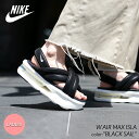 【G.W中も12時までのご注文で即日発送 】NIKE W AIR MAX ISLA BLACK SAIL ナイキ ウィメンズ エアマックス アイラ サンダル ( koko ココ SANDAL 厚底 黒 白 バイカラー モノトーン レディース ウィメンズ FJ5929-002 )