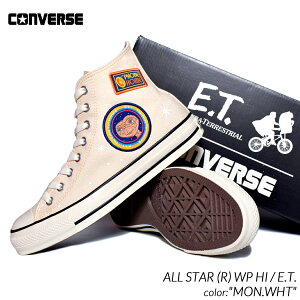 【G.Wスペシャルクーポン配布中!!】CONVERSE ALL STAR (R) WP HI / E.T. "MON.WHT" コンバース オールスター ハイ スニーカー ( 白 ホワイト イーティー ユニバーサルスタジオ ハリウッド 映画 コラボ グッズ メンズ レディース 31311120 )