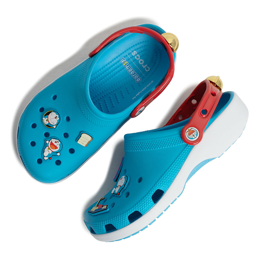 【お買い物マラソン限定クーポン配布中!!】crocs クロックス ドラえもん DORAEMON ...