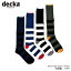 【ネコポス可】BRU NA BOINNE × decka Knee-High Socks / Stripes ブルーナボイン デカ ニーハイ ソックス ストライプ ( メンズ レディース ウィメンズ 靴下 )
