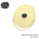 【ネコポス可】Foxtrot Uniform THREADS SPORT LACES CREAM フォックストロット ユニフォーム シューレース スニーカー ( 120cm 170cm クリーム 白 靴紐 )