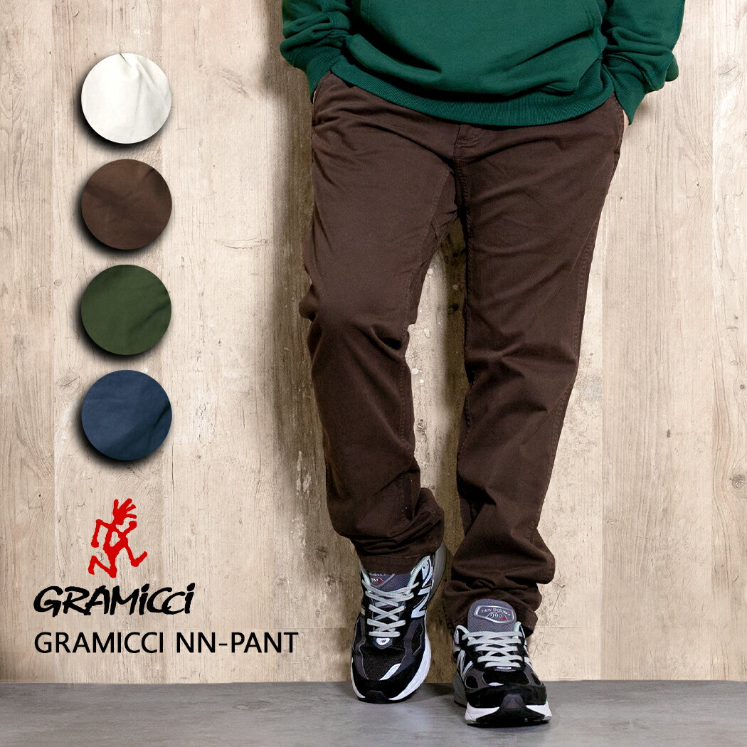 GRAMICCI NN-PANT グラミチ ニューナロー パンツ "DARK BROWN" "DOUBLE NAVY" "OLIVE" "STONE" ( ズボン テーパード チノパン ミリタリー ワーク NN G108-OGS )