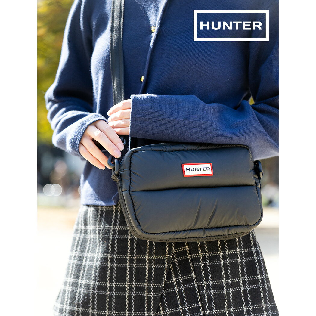 樂天商城 - 【お買い物マラソン限定クーポン配布中!!】HUNTER ハンター クロスボディ バッグ ショルダーバッグ イントレピッド エクストラ パフド INTEREPOD EXTRA PUFFED CROSSBODY BLACK ( かばん ナイロン メンズ レディース UBX5514KBMBLK )