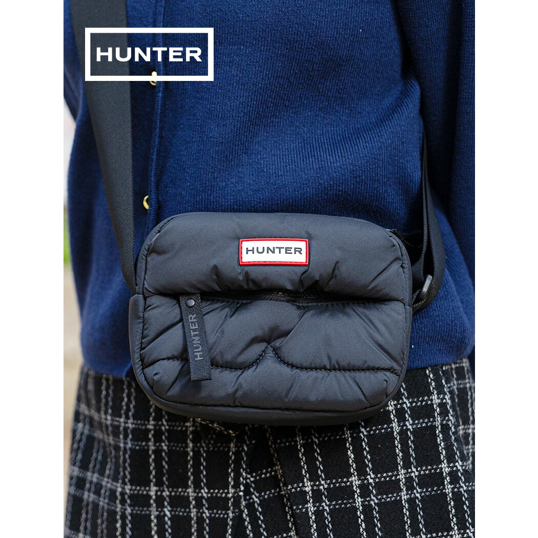 樂天商城 - 【お買い物マラソン限定クーポン配布中!!】HUNTER ハンター ミニ クロスボディ バッグ ショルダーバッグ パファー INTEREPOD EXTRA PUFFER MINI CROSSBODY BLACK ( かばん ナイロン メンズ レディース UBX2238CPEBLK )