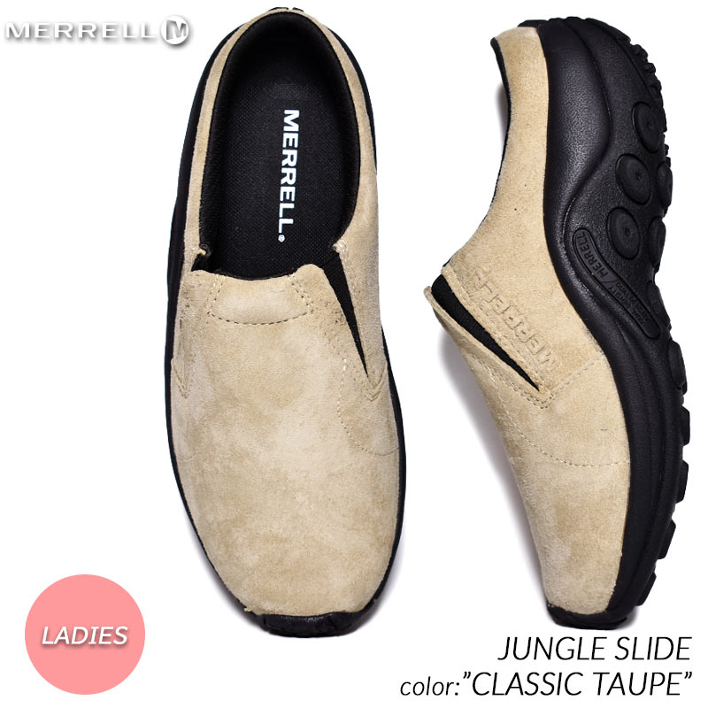 MERRELL JUNGLE SLIDE CLASSIC TAUPE メレル ジャングル スライド シューズ スニーカーサンダル ( タープ SANDAL レディース 国内正規品 J003968 )