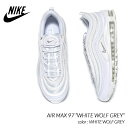 【G.Wスペシャルクーポン配布中 】NIKE AIR MAX 97 “WHITE WOLF GREY” ナイキ ウィメンズ エアマックス スニーカー ( グレー ブラック 白 ホワイト レディース メンズ 921826-101 )