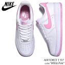 NIKE AIR FORCE 1 '07 "White Pink" ナイキ エアフォース スニーカー ( 白 ホワイト ピンク pink メンズ レディース ウィメンズ FJ4146-101 )