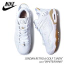 NIKE JORDAN RETRO 6 GOLF “LINEN” WHITE/KHAKI ナイキ エア ジョーダン レトロ ゴルフ スニーカー ( 白 ホワイト ベージュ AJ6 ゴルフシューズ メンズ DV1376-100 )