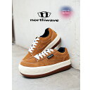 【15時までのご注文で即日発送!!】NORTHWAVE ノースウェーブ エスプレッソ スエード スニーカー ESPRESSO SUEDE BROWN ( 茶色 ブラウン 白 ホワイト 国内正規品 レディース メンズ 厚底 NW-001 )