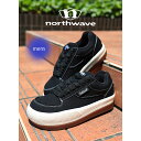 【15時までのご注文で即日発送!!】NORTHWAVE ノースウェーブ エスプレッソ キャンバス スニーカー ESPRESSO CANVAS BLACK/WHITE ( 黒 ブラック 白 ホワイト 厚底 国内正規品 NW-004 )