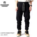 【G.Wスペシャルクーポン配布中 】REIGNING CHAMP CUFFED SWEATPANT BLACK レイニングチャンプ カフズ スウェットパンツ ( レーニングチャンプ スエットパンツ 黒 ブラック RC-5175 )