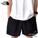 【15時までのご注文で即日発送!!】日本未発売 THE NORTH FACE 24/7 SHORT BLACK ザ ノースフェイス ナイロン ショートパンツ( 海外限定 ショーツ 黒 ブラック NF0A3O1BJK3 )