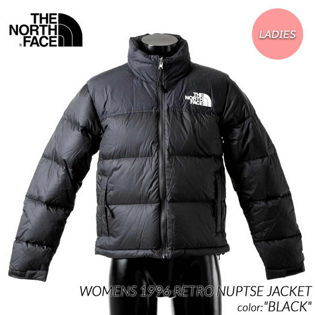 【楽天スーパーセール限定クーポン発行中 】海外限定 THE NORTH FACE WOMENS 1996 RETRO NUPTSE JACKET BLACK ザ ノースフェイス ヌプシ ( 日本未発売 ダウン 黒 ブラック アウター ウィメンズ NF0A3XEOLE4 )