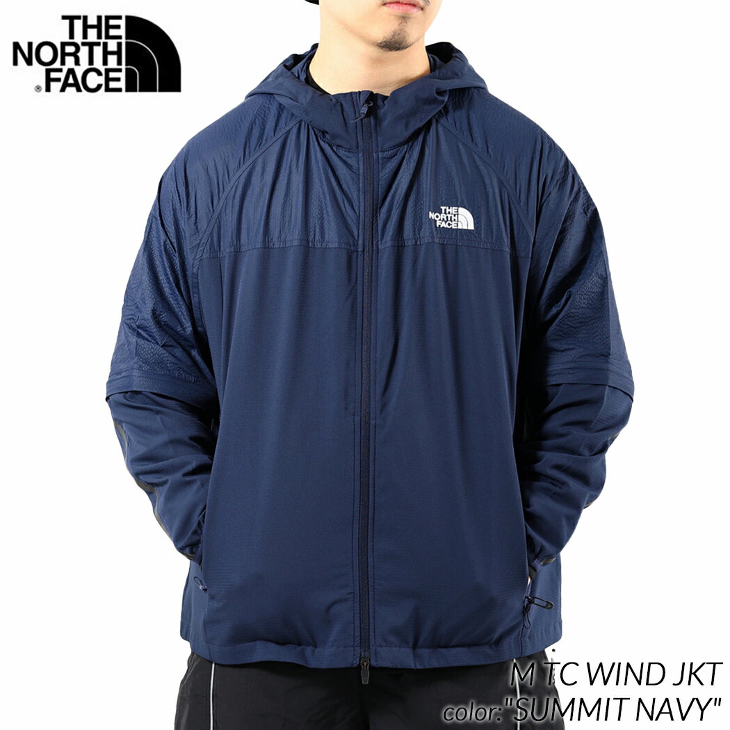 ザ・ノース・フェイス ジャージ メンズ 【楽天スーパーセール限定クーポン発行中!!】海外限定 THE NORTH FACE M TC WIND JKT "SUMMIT NAVY" ザ ノースフェイス フード ナイロン ジャケット ( 日本未発売 ジャージ 青 ブルー ネイビー NF0A83P28K2 )