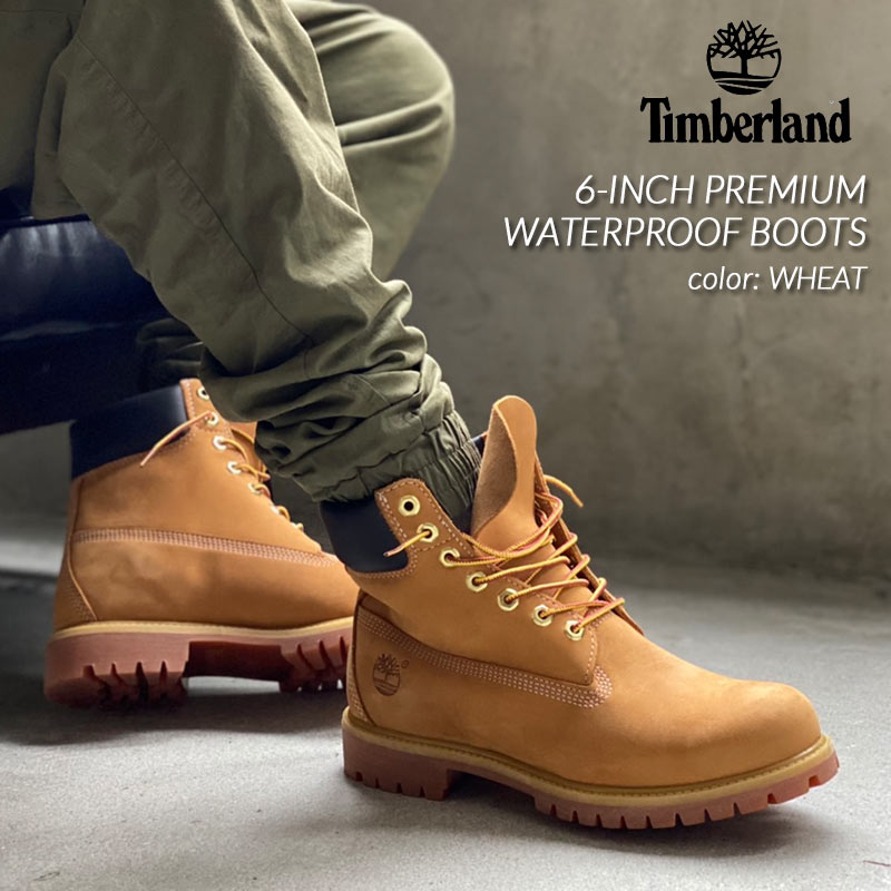 ティンバーランド ブーツ メンズ Timberland 6-INCH PREMIUM WATERPROOF BOOTS WHEAT 6インチ プレミアム ( ベージュ ウィート 10061-713 )